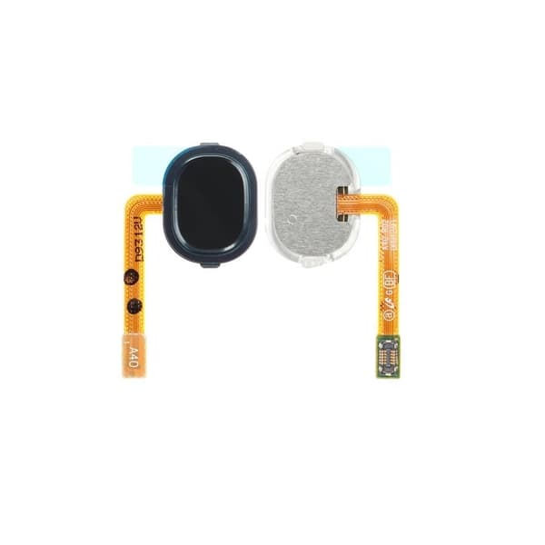 Galaxy A40 -kotinäppäimen flex-kaapeli, musta
