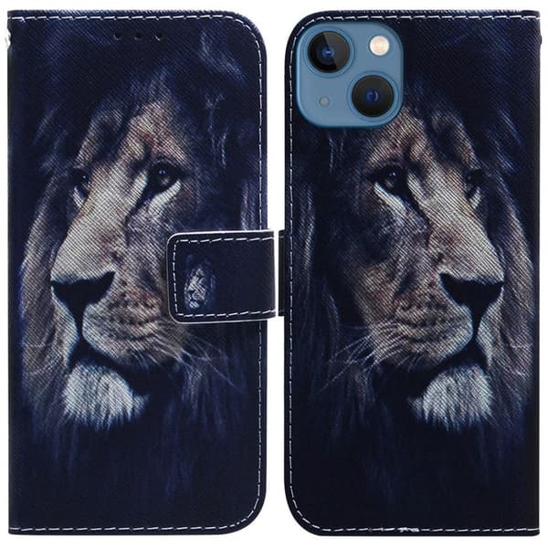 iPhone 15 cover med print - Løve
