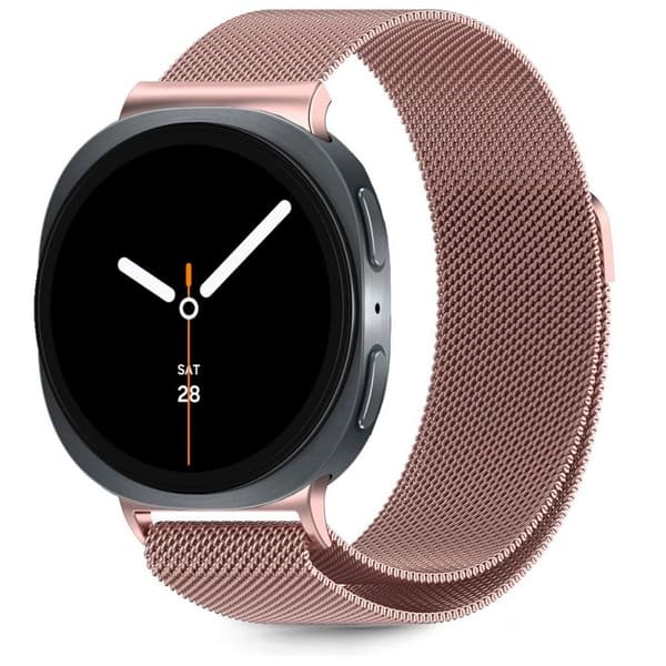 Tech-Protect Rustfri Stålrem Samsung Galaxy Watch 8/8 Classic - Pink