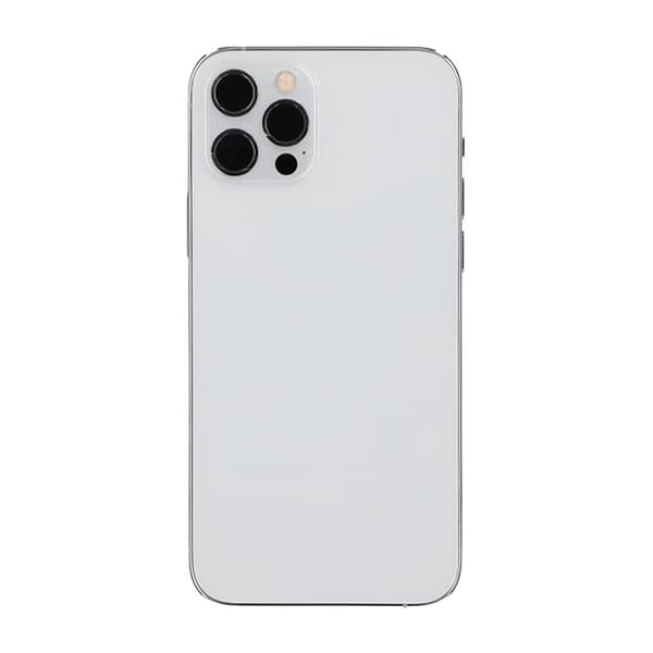 iPhone 12 Pro Baksida med Komplett Ram OEM - Vit