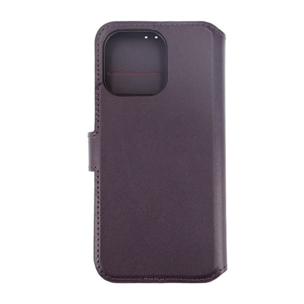iPhone 15 Pro Max Plånboksfodral Läder Rvelon - Lila