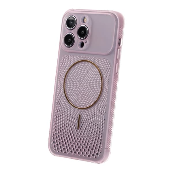 Ventilerat Mobilskal med Magsafe till iPhone 14 Pro Max - Rosa