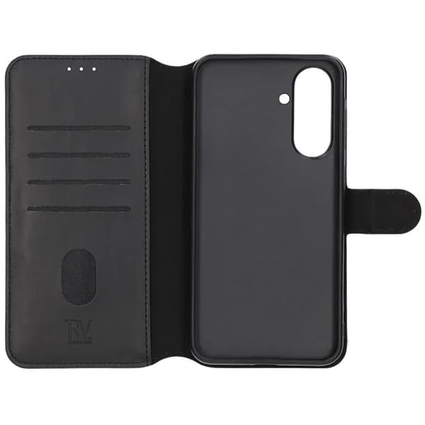 Rvelon Pung Etui Magnet til Samsung Galaxy A36 - Sort