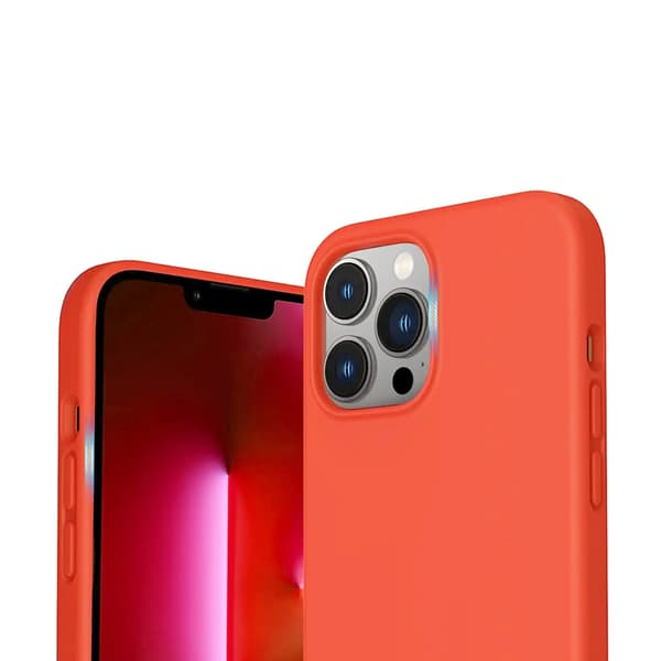 iPhone 14 Pro Silikonskal Rvelon - Rosa