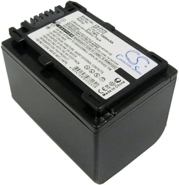 Batteri til Sony DCR-DVD308E mv.