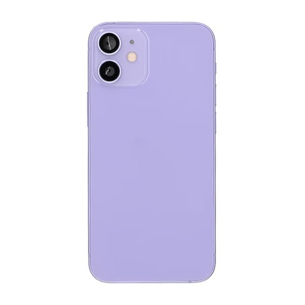 iPhone 12 Mini Bagcover Komplet Med Smådele - Lilla