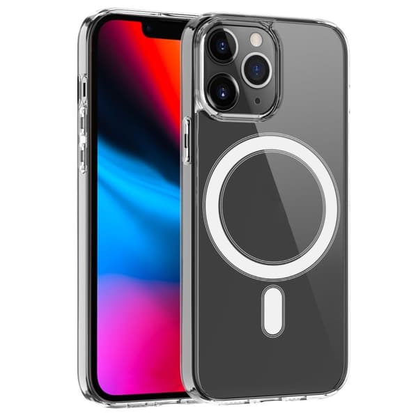 iPhone 13 Pro Max Magnetisk Cover - Transparent