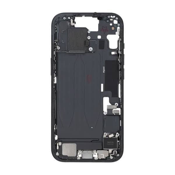 Mittenram med smådelar för iPhone 15 - Vit OEM