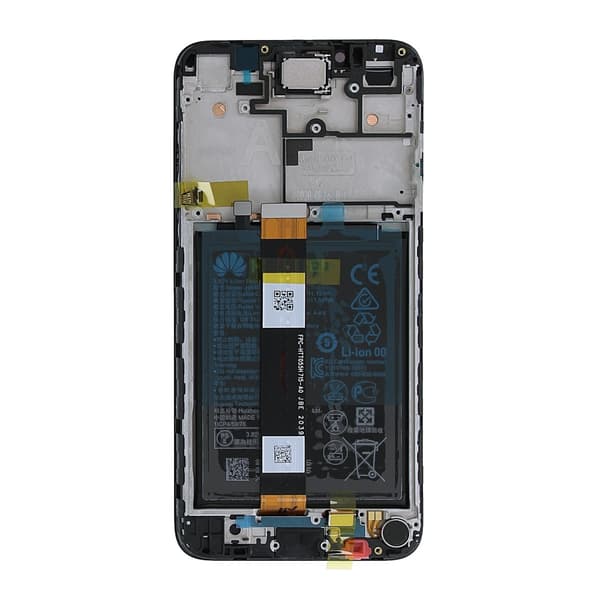 Huawei Y5p DRA-LX9 Display + Batteri Enhed - Sort