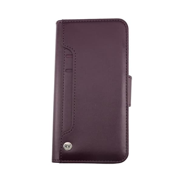 iPhone 13 Pro Max Plånboksfodral Extra Kortfack Rvelon - Mörklila