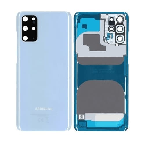 Original Samsung Galaxy S20 Plus Baksida Med Tejp - Blå