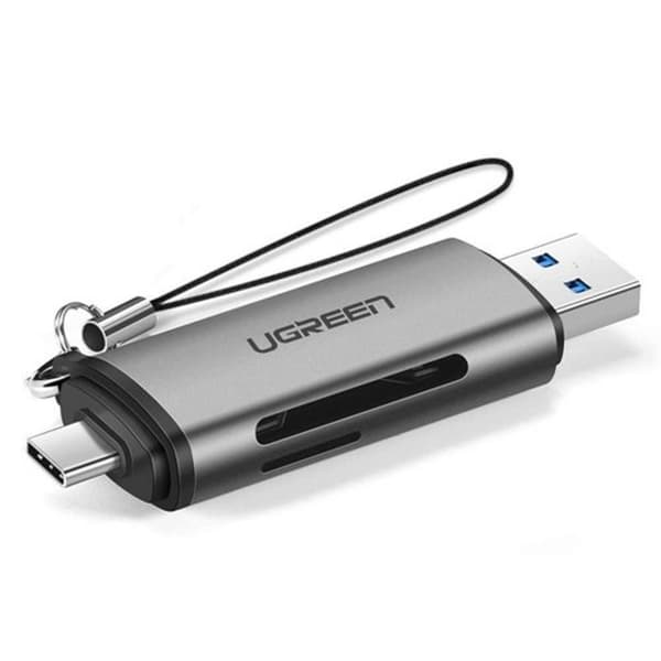 UGREEN SD / micro SD Hukommelseskortlæser med USB-C / USB-A