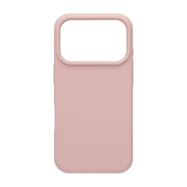 Blødt silikone mobilcover til iPhone 17 Pro - Sand Pink