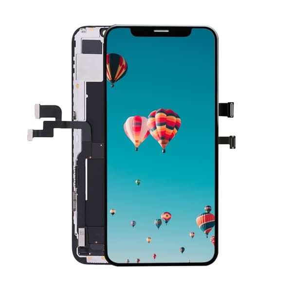 iPhone X LCD-skærm taget fra ny iPhone