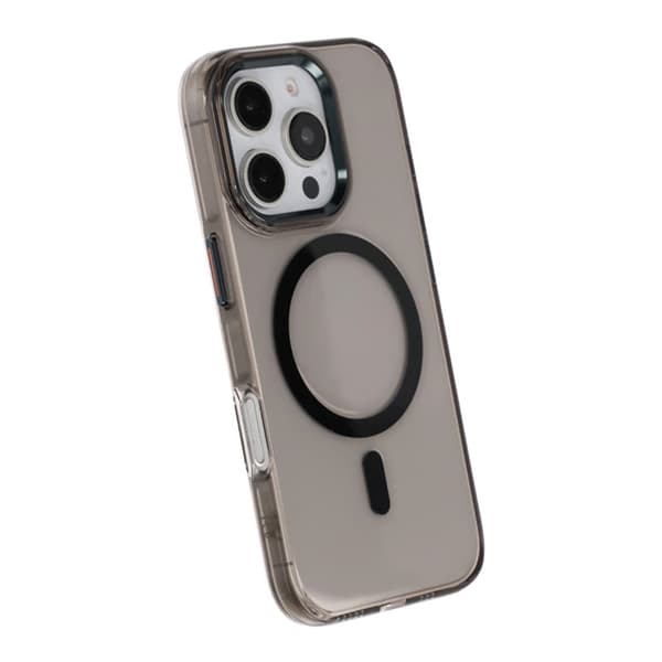 iPhone 16 Pro Max TPU Magnet Rvelon Mobilcover - Sort