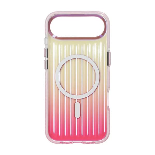 Mobilskal Korrugerad MagSafe för iPhone Air - Rosa