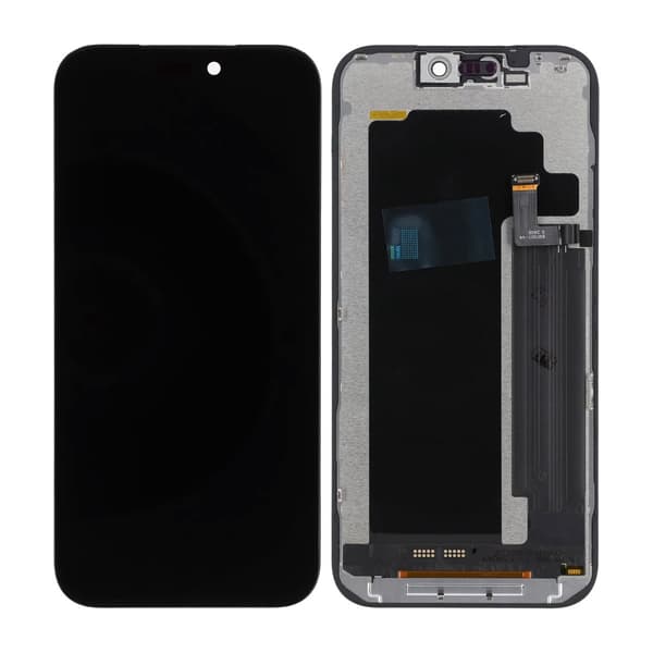 iPhone 17 Pro Max In-Cell FHD COF LCD-skærm Sort (ZY-mærke)