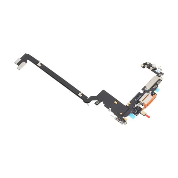 Laddkontakt med Flexkabel för iPhone 17 Pro Max - Orange
