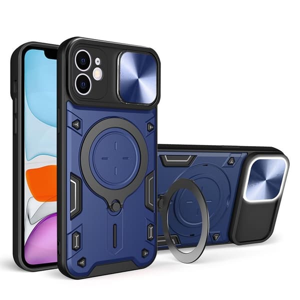 IPhone 11 cover med låg - Blå