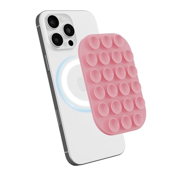Magnetiskt Suggrepp med Magsafe för iPhone - Rosa