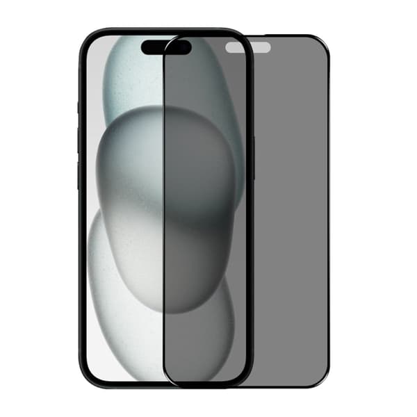 Screen Protector for iPhone 14 Pro/15/16 – Privacy Full Cover Tempered Glass RV Bulk For Frame