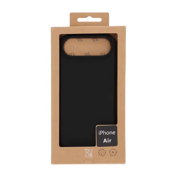 Rvelon Mobile Case Silicone MagSafe iPhone Air - Musta