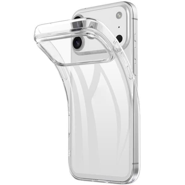 TPU-fodral iPhone 18 Pro, iPhone 17 Pro - Transparent