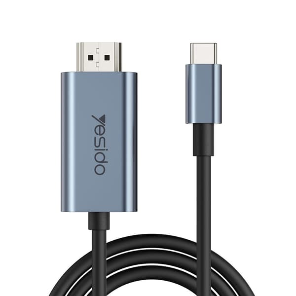 YESIDO USB-C–HDMI-kaapeli 4K 60Hz, 2m