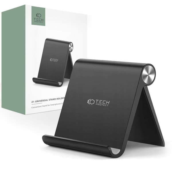 Tech-Protect Z1 Universaali Älypuhelin-/Tablettiteline - Musta