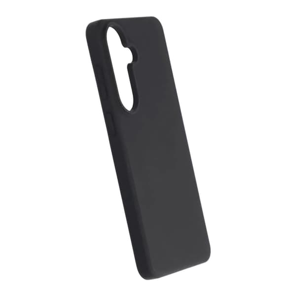 Samsung S26 Plus - Silikoni Rvelon Musta