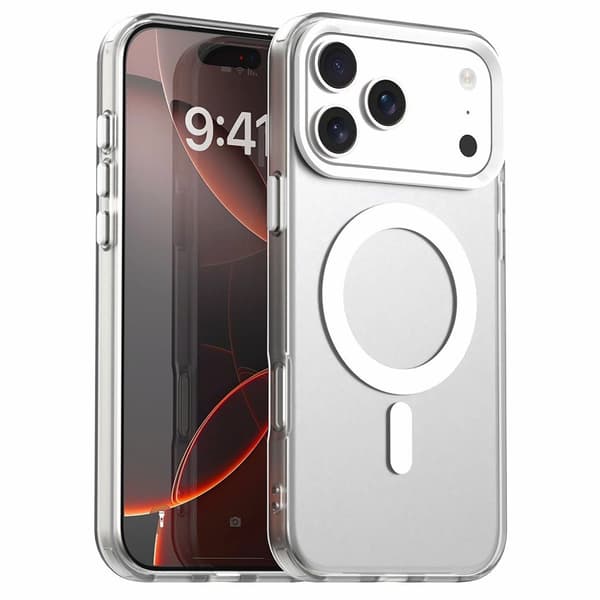 MagSafe-kuori iPhone 18 Pro Max, iPhone 17 Pro Max - Valkoinen