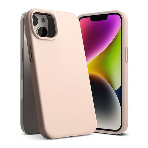Ringke silikonikuori iPhone 14 Plus - Pink Sand