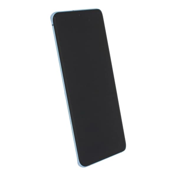Samsung Galaxy S20 LCD-skærm med touch og frontpanel Cloud Blue