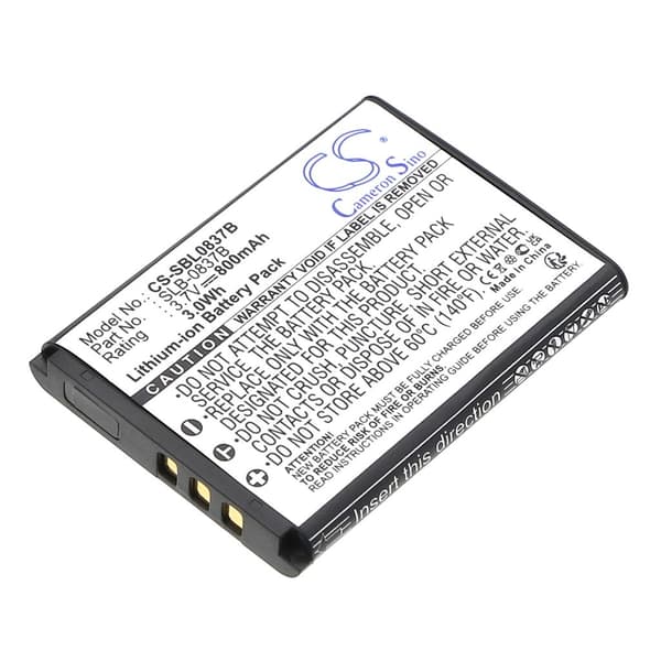 Batteri til SLB-0837B erstatningsbatteri