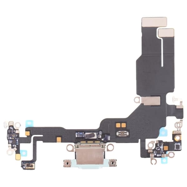 iPhone 15 Originalt Opladningsport Flexkabel - Blå
