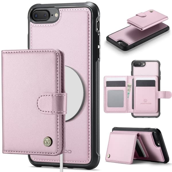 JEEHOOD iPhone 7 Plus / 8 Plus Cover med MagSafe - Pink