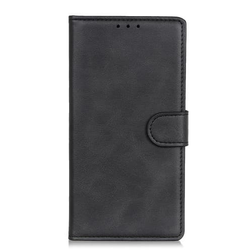 Matt Wallet Cover til iPhone 11 & XR - Sort