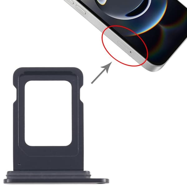 iPhone 16e SIM-korttipidike - Musta