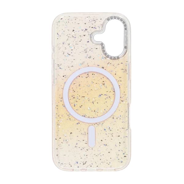 Glitter Diamond Magnetic Case - iPhone 17 Gold