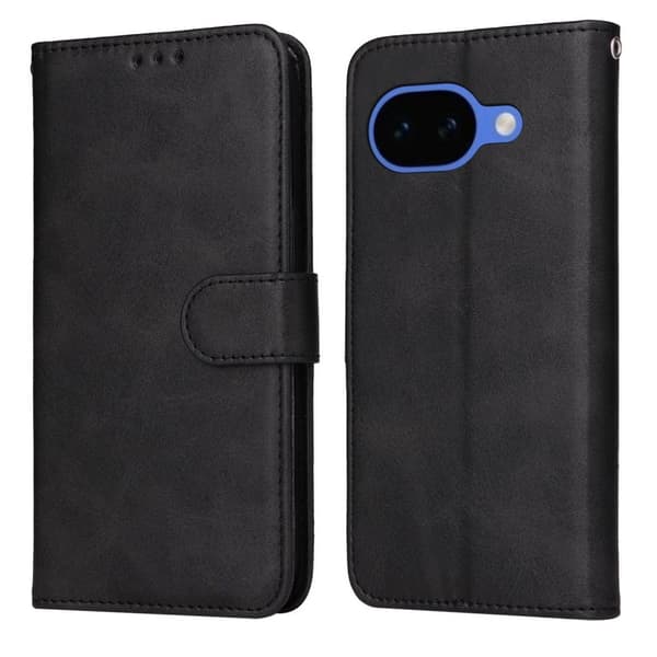 Google Pixel 10a Wallet Cover PU Læder med Stand - Sort