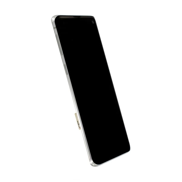 Samsung Galaxy S10 Skärm med LCD Display Original - Vit