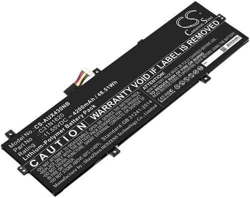 Akku Asus BX430:lle jne.