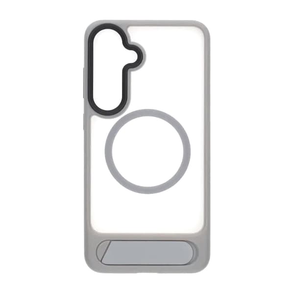 MagSafe-cover med stativ til Samsung Galaxy S25 Plus - Grå