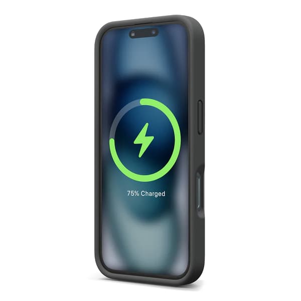 iPhone 16 Plus Mobilcover Silikone Magnet Rvelon - Sort