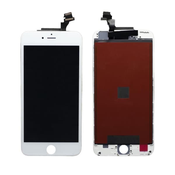iPhone 6S Plus LCD-skærm - Hvid taget fra ny iPhone