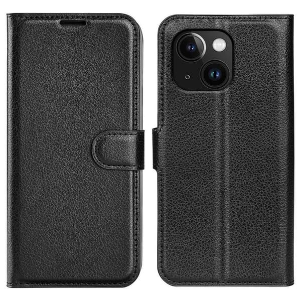 Simpelt iPhone 15 cover - Sort