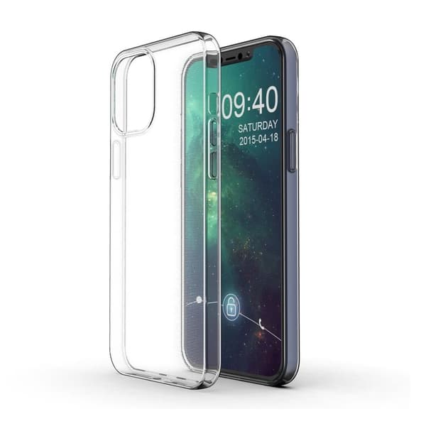 Erittäin ohut iPhone 12 Pro Max -kotelo – Läpinäkyvä