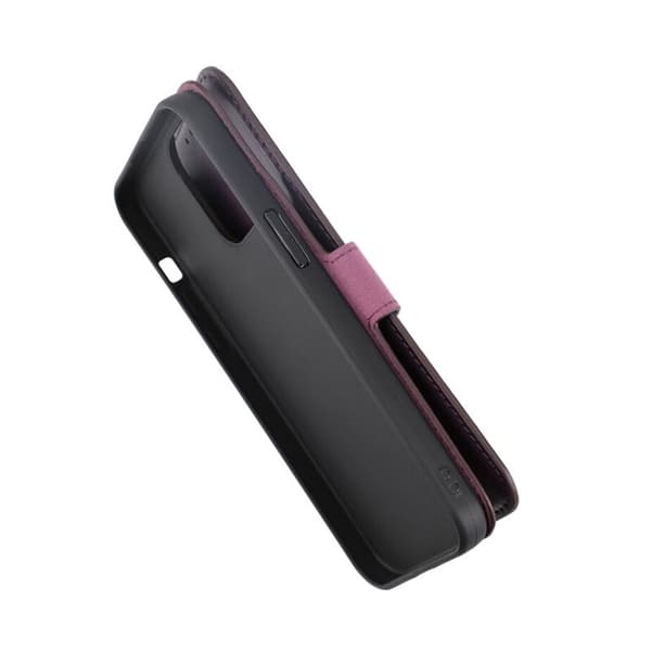iPhone 15 Pro Max Plånboksfodral Läder Rvelon - Lila