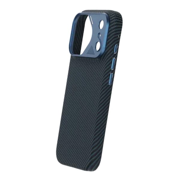 Amru Water Print Phone Case - iPhone 17 Pro Max Blue