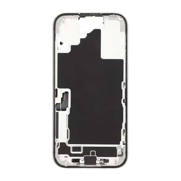 Mittenram med smådelar för iPhone 16 - Vit OEM
